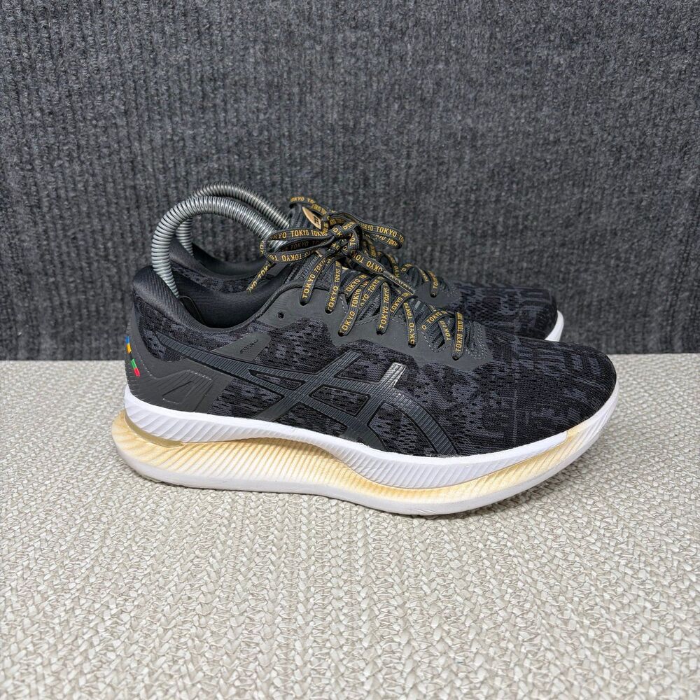 ASICS GlideRide Edo Era Tribute Pack Black Tokyo Running Shoes Women’s 7.5